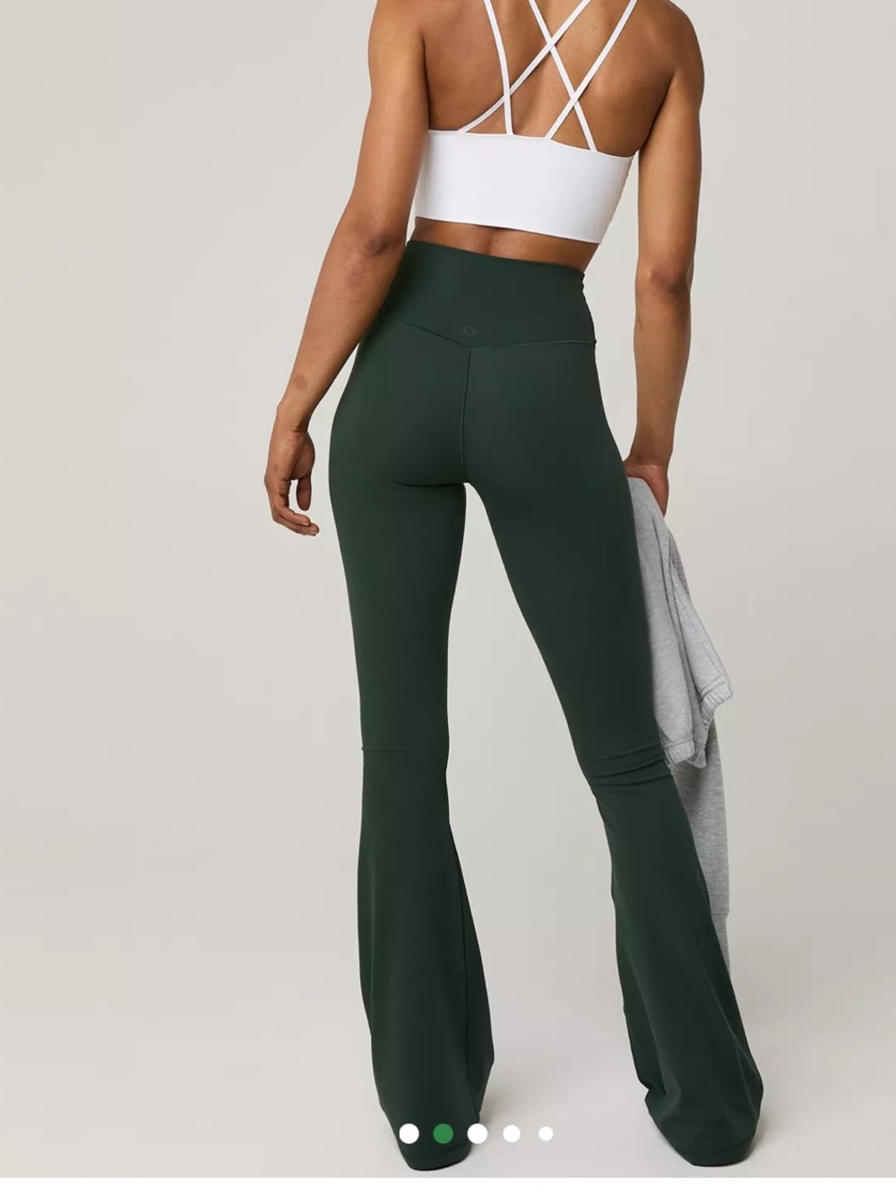 OFFLINE By Aerie Real Me High Waisted Crossover Flare Legging size small - Picture 4 of 8